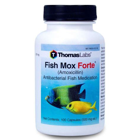 Fish mox forte 500mg 100 Capsules Free Shipping